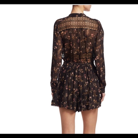 NWOT Zimmermann silk romper - Picture 2 of 5